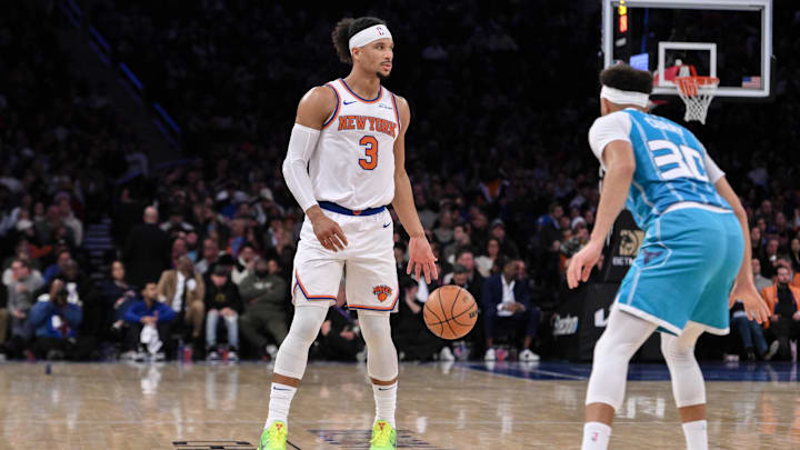 The Knicks are 7.5-point favorites to the Hornets on Thursday night.