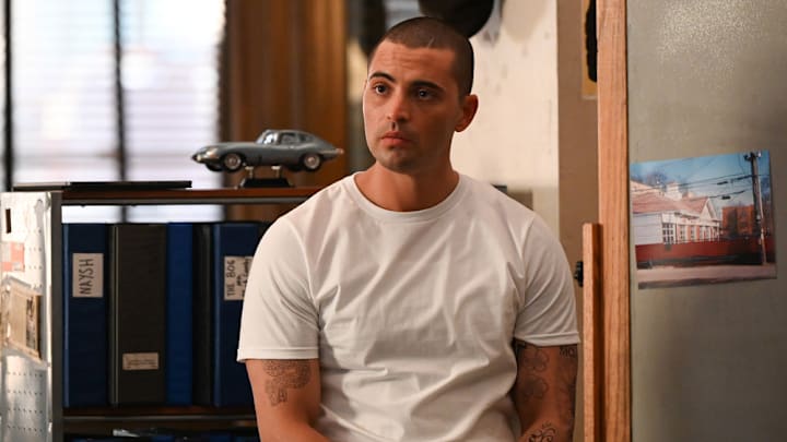 CHICAGO P.D. -- "Escape" Episode 11004 -- Pictured: Benjamin Levy Aguilar as Dante Torres -- (Photo by: Lori Allen/NBC)