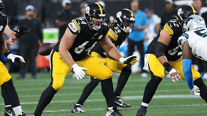 Scharping signed with the Steelers in October 2024.