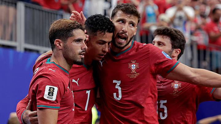 Portugal faces its first match since the World Cup. Portugal faces its first match since the World Cup.