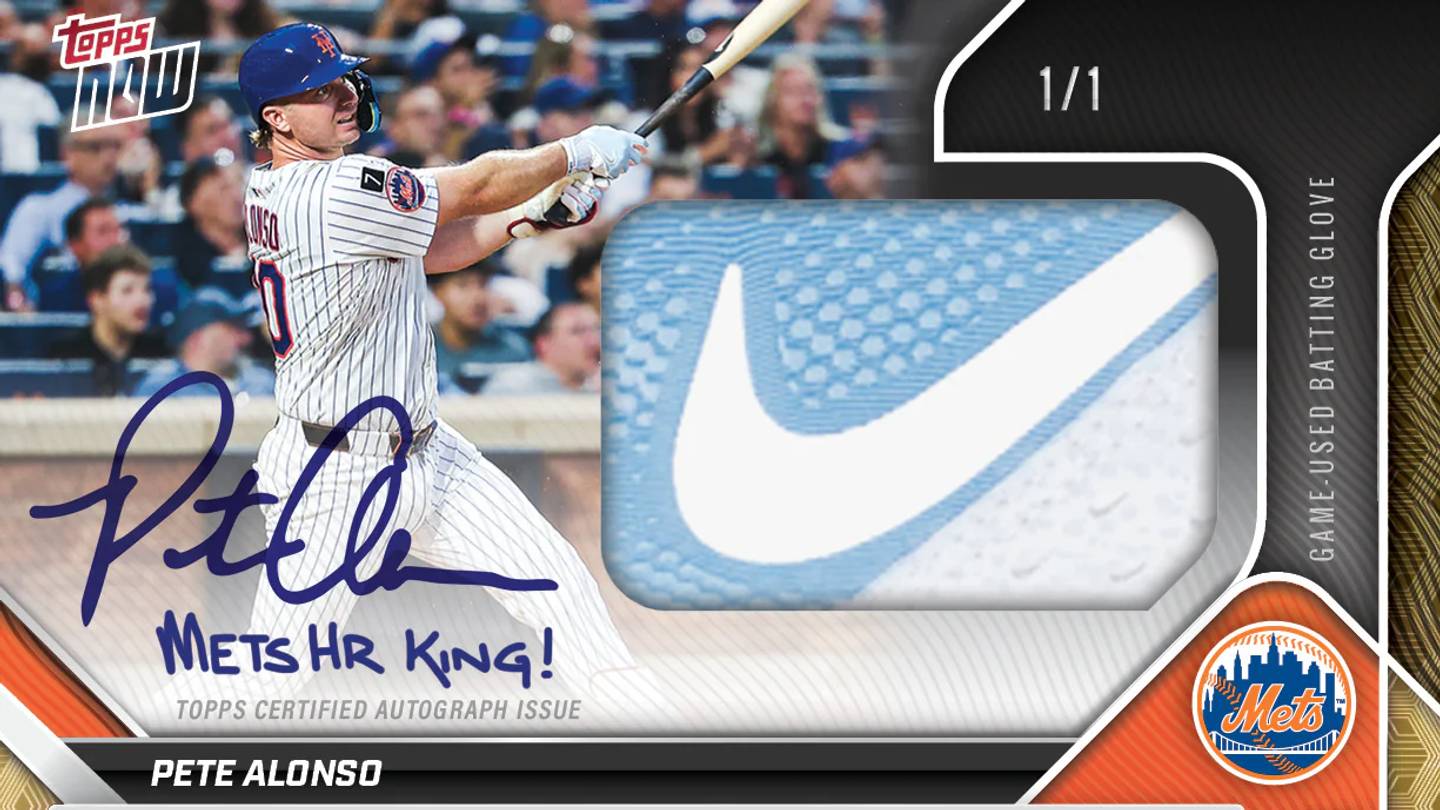 Pete Alonso's 253rd Home Run Earns Limited-Edition Topps NOW Pete Alonso's 253rd Home Run Earns Limited-Edition Topps NOW