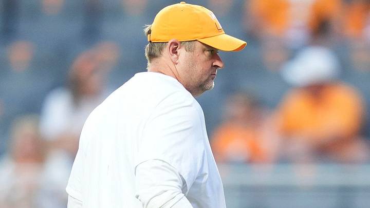 Tennessee coach Josh Heupel before the game between Tennessee and Kennesaw State at Neyland Stadium in Knoxville, Tenn., Sept. 19, 2026. Tennessee coach Josh Heupel before the game between Tennessee and Kennesaw State at Neyland Stadium in Knoxville, Tenn., Sept. 19, 2026.