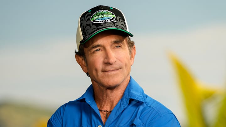 Host Jeff Probst from the CBS Original Series SURVIVOR, Season 48, scheduled to air on the CBS Television Network. -- Photo: Robert Voets/CBS ©2024 CBS Broadcasting, Inc. All Rights Reserved.