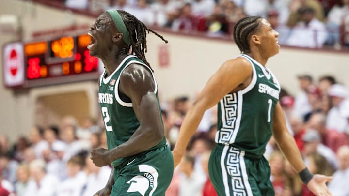 Michigan State is a big home favorite against Rutgers on Thursday night.