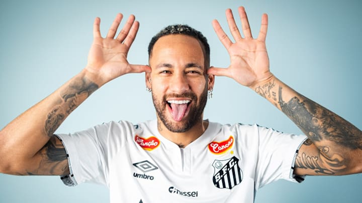 Neymar na volta ao Santos
