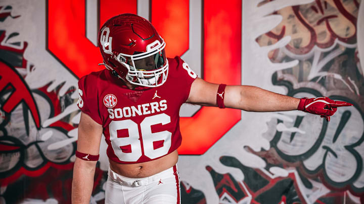Oklahoma TE Carson Kent Oklahoma TE Carson Kent