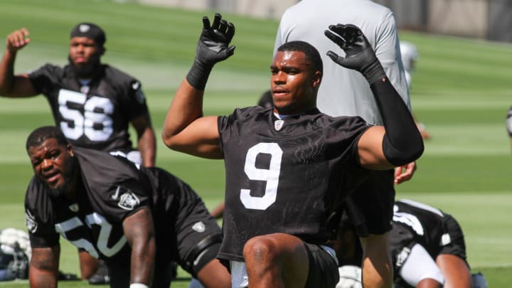 Las Vegas Raiders DE Tyree Wilson 