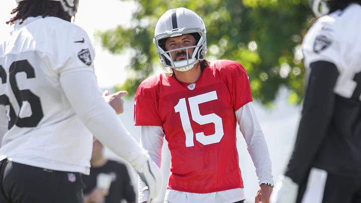 Las Vegas Raiders QB Gardner Minshew Las Vegas Raiders QB Gardner Minshew