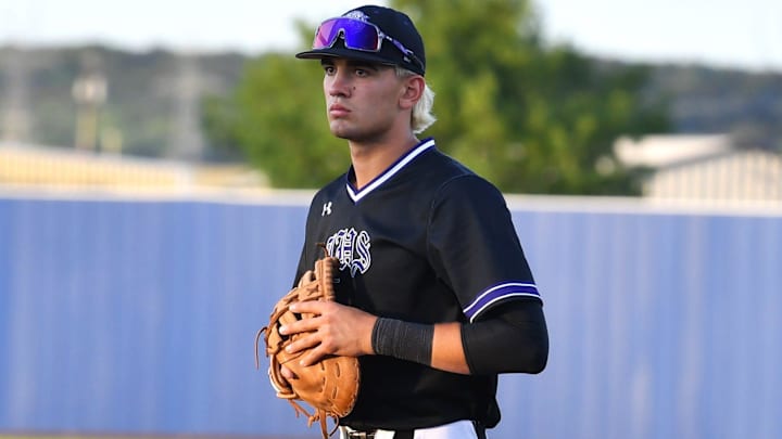 Jacksboro's Cannon Valenzuela.