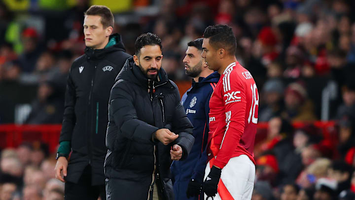 Ruben Amorim is "learning" how to best use Casemiro