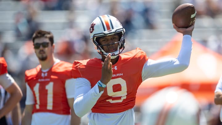 Auburn Tigers QB Deuce Knight is expected to be ready to play this season, but it's all about the future
