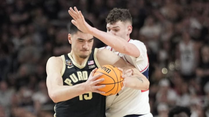 Many were surprised to see Edey (15) drafted as a lottery pick Wednesday.