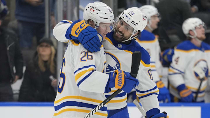 Buffalo Sabres stars Rasmus Dahlin and Alex Tuch