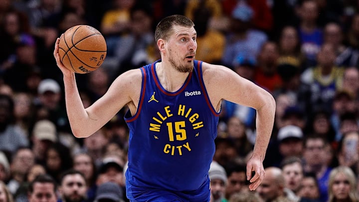 Denver Nuggets center Nikola Jokic.