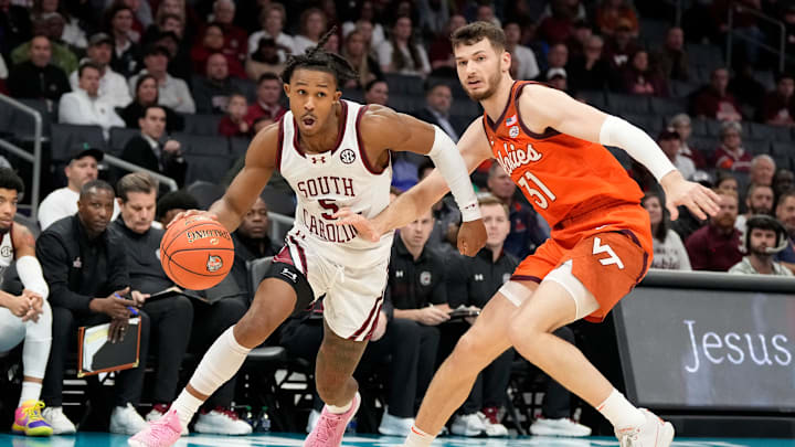 South Carolina basketball star Meechie Johnson