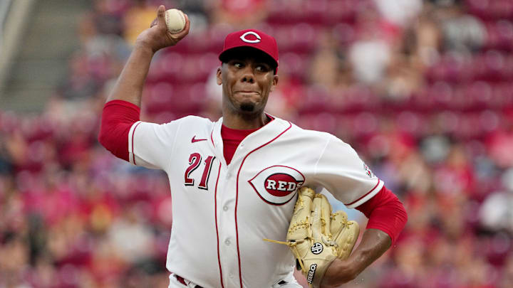 Cincinnati Reds pitcher Hunter Greene