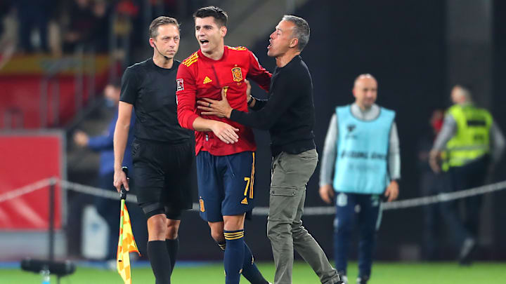 Alvaro Morata, Luis Enrique