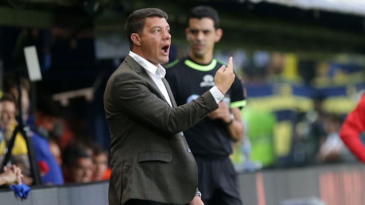 Sebastián Battaglia cuando le dicen que Sebastián Villa y Edwin Cardona no merecen jugar. Sebastián Battaglia cuando le dicen que Sebastián Villa y Edwin Cardona no merecen jugar.