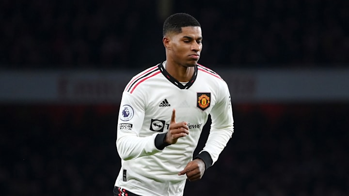 Marcus Rashford con el Manchester United Marcus Rashford con el Manchester United