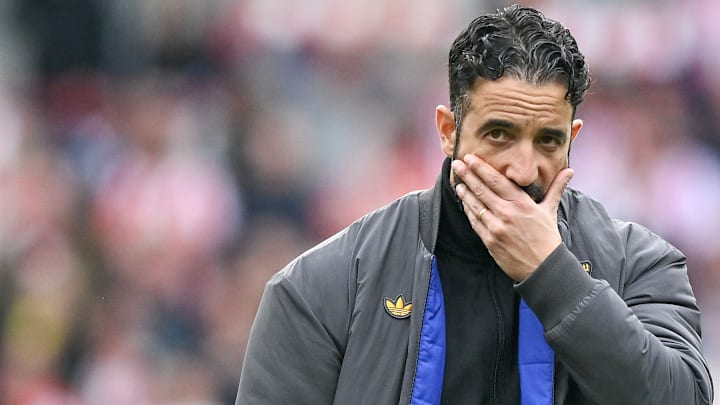 Ruben Amorim no la ha pasado bien en el Manchester United Ruben Amorim no la ha pasado bien en el Manchester United