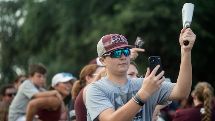 Mississippi State University fans cheer in MSU's 2021 Baseball National Championship parade at the school's campus on Friday, July 2, 2021.

Msu Parade And Ceremony22