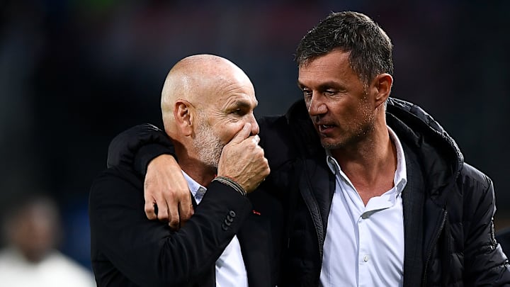 Stefano Pioli e Paolo Maldini