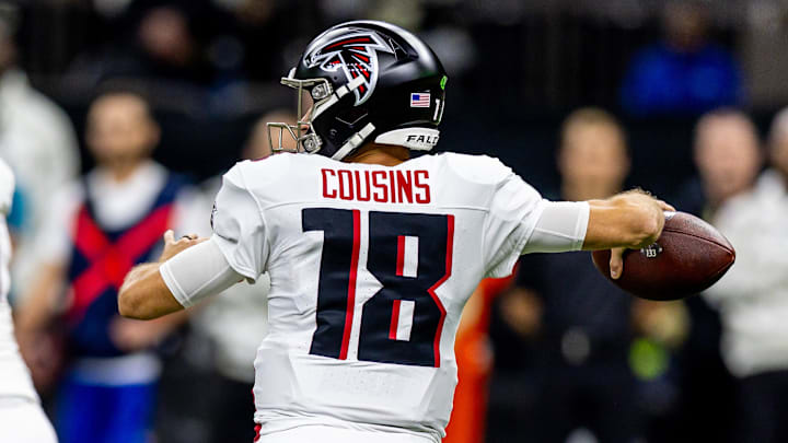 The Falcons are set as underdogs in Kirk Cousins' return to Minnesota.
