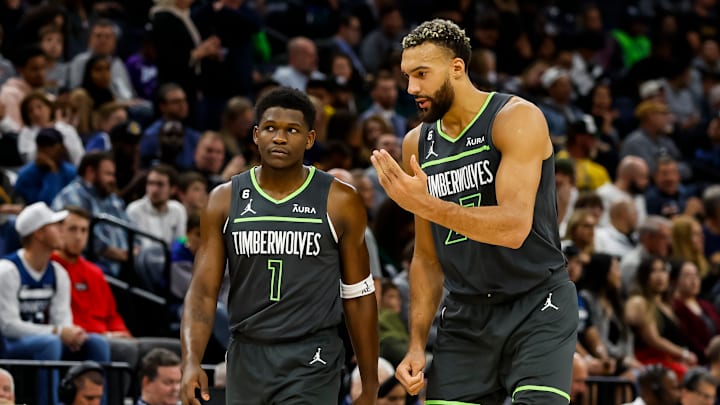 Anthony Edwards and Rudy Gobert will try to bring the Timberwolves their first playoff series win since 2004.