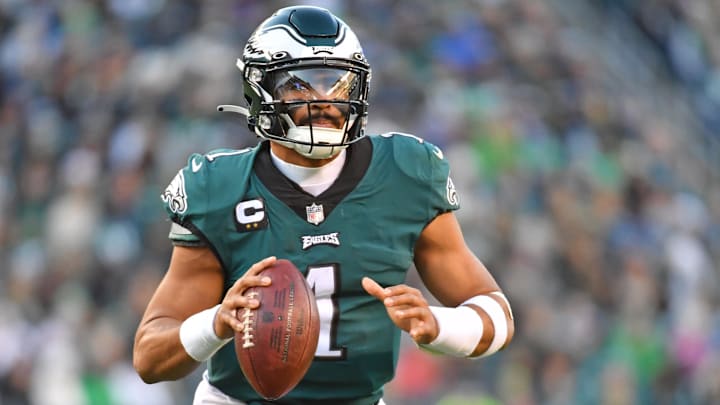 Philadelphia Eagles quarterback Jalen Hurts (1)