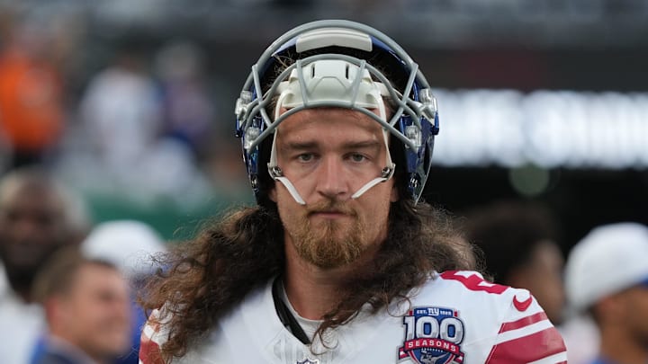 Jamie Gillan was released by the Giants.