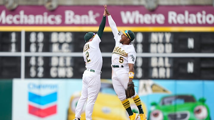 Los Angeles Angels v Oakland Athletics
