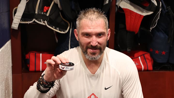 Alex Ovechkin, Washington Capitals Mandatory Credit: Geoff Burke-Imagn Images