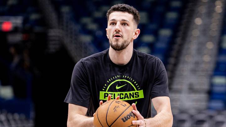 Mar 11, 2026; New Orleans, Louisiana, USA; New Orleans Pelicans forward/center Karlo Matković (17) warms up before the game against the Toronto Raptors at Smoothie King Center. Mandatory Credit: Stephen Lew-Imagn Images Mar 11, 2026; New Orleans, Louisiana, USA; New Orleans Pelicans forward/center Karlo Matković (17) warms up before the game against the Toronto Raptors at Smoothie King Center. Mandatory Credit: Stephen Lew-Imagn Images