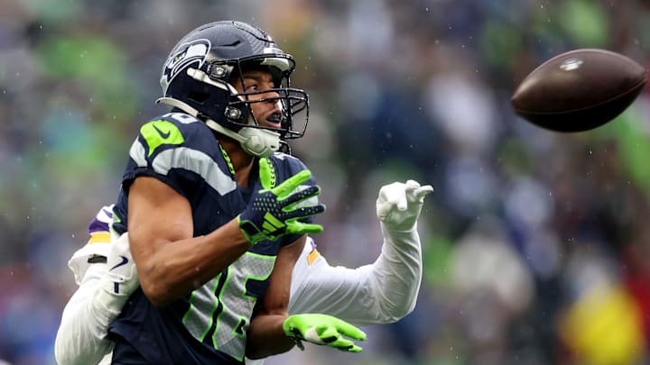 Tyler Lockett of the Seattle Seahawks