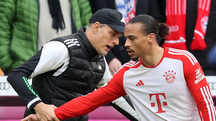 Thomas Tuchel und Leroy Sané