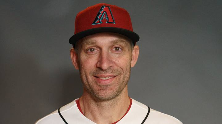 Feb 18, 2026; Scottsdale, AZ, USA; Arizona Diamondbacks coach Joe Mather (74) poses for a photo for MLB media day at Salt River Fields at Talking Stick. Mandatory Credit: Allan Henry-Imagn Images Feb 18, 2026; Scottsdale, AZ, USA; Arizona Diamondbacks coach Joe Mather (74) poses for a photo for MLB media day at Salt River Fields at Talking Stick. Mandatory Credit: Allan Henry-Imagn Images