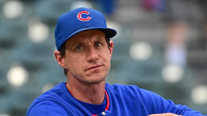 Chicago Cubs manager Craig Counsell