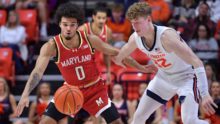 Illinois and Maryland is set as a near pick'em in the Big Ten quarterfinals. Illinois and Maryland is set as a near pick'em in the Big Ten quarterfinals.