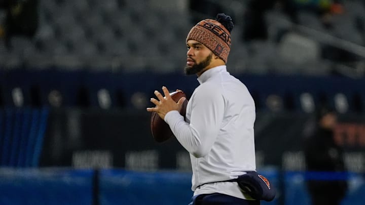 The Bears were eliminated from the NFL playoffs in the divisional round against the Rams.