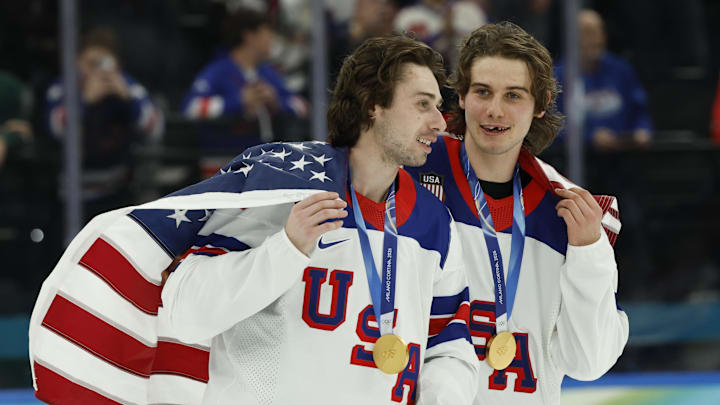 Following Team USA’s gold medal win over Canada, U.S. men’s hockey star Quinn Hughes confirmed the team plans to attend President Donald Trump’s State of the Union address on Tuesday night.
