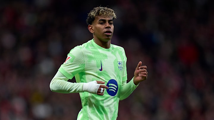 Yamal faz grande temporada no Barcelona