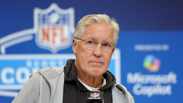 Pete Carroll at the 2025 NFL Combine