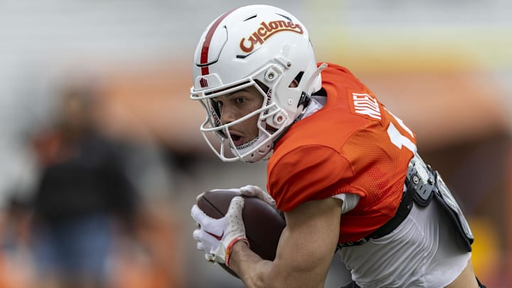 Jaylin Noel should hear his name called early on Friday when the NFL Draft resumes.