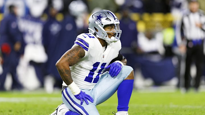Dallas Cowboys linebacker Micah Parsons against the Green Bay Packers at Lambeau Field.