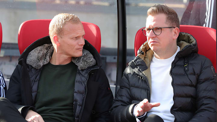 Karel Geraerts mit André Hechelmann Karel Geraerts mit André Hechelmann