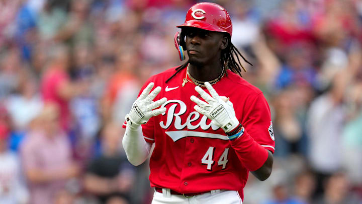 Cincinnati Reds shortstop Elly De La Cruz (44)
