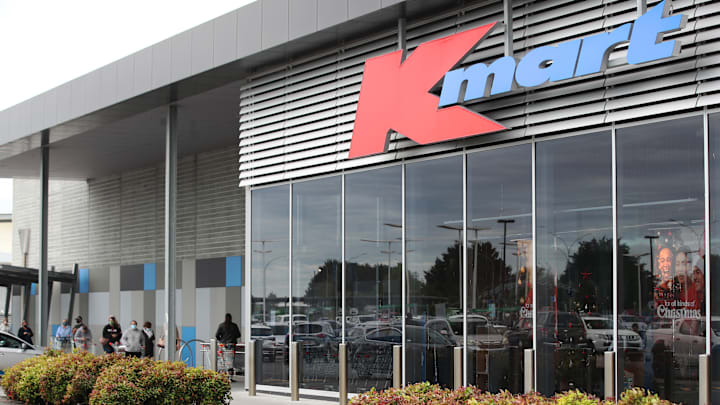 Storefront of Kmart location.