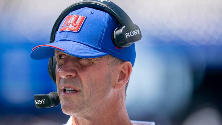 New York Giants - head coach John Harbaugh