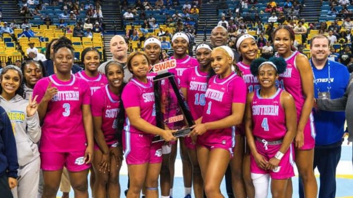 Southern Jaguars Women Basketball Team - SWAC No. 1 Seed