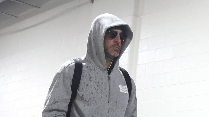 Pittsburgh Steelers quarterback Aaron Rodgers arrives at the stadium to play the Indianapolis Colts at Acrisure Stadium. Pittsburgh Steelers quarterback Aaron Rodgers arrives at the stadium to play the Indianapolis Colts at Acrisure Stadium.